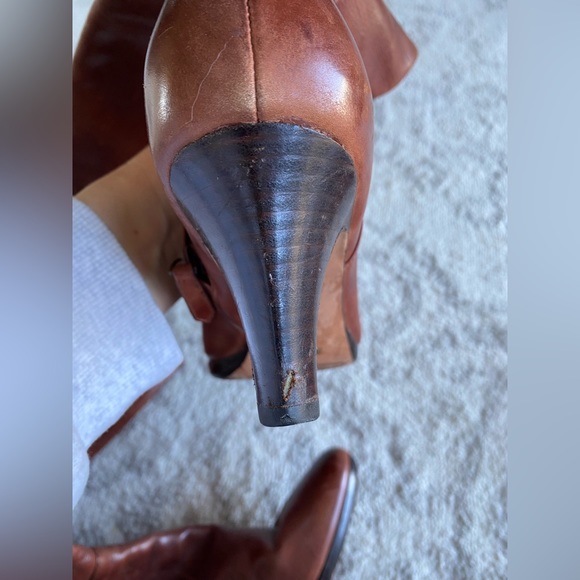 Cole Haan Nike Air Knee High Leather Boots - Picture 5 of 13